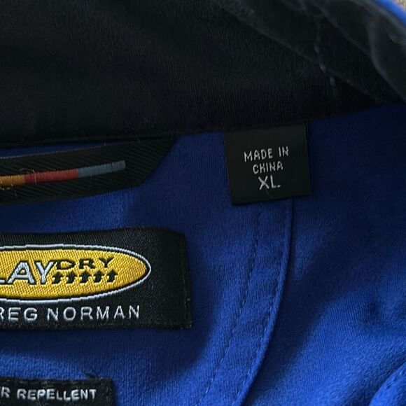 Greg Norman Wind/Waterproof 1/4 Zip Shortsleeved Pullover. XL - Picture 5 of 9